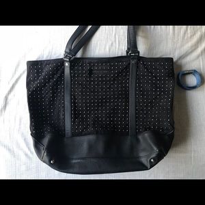 Armani exchange black tote bag 💼